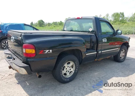 2001 Chevrolet Silverado 1500 Ls из США, поврежденный, VIN 1GCEK14T81Z107806